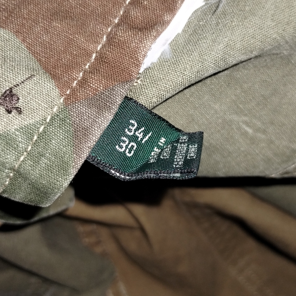 Polo Ralph Lauren Flat Front Patchwork Camouflage… - image 8